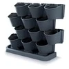 Vertikalūs sodo vazonai Prosperplast Cascade Garden IO2W600S-S433 55cm