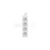 LANBERG PS0-04E-0150-W 1.5M Baltas 4X 230V Lanter EXTENSION PL. CABLE FROM FULL COPPER