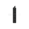 LANBERG PS0-05E-0150-BK 1.5M Juodas 5X 230V Lanter EXTENSION PL. CABLE FROM FULL COPPER