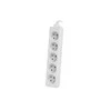 LANBERG PS0-05E-0150-W 1.5M Baltas 5X 230V Lanter EXTENSION PL. CABLE FROM FULL COPPER
