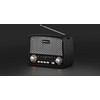 Radijas REAL-EL X-520 juodos spalvos
