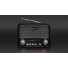 Radijas REAL-EL X-520 juodos spalvos