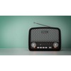 Radijas REAL-EL X-520 juodos spalvos