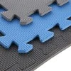 MP10 MULTIPACK L. GRAY-Mėlynas- D.GRAY Dėlionė PROTECTIVE MAT 60x60x1.0 CM (9 PCS. SET) ONE FITNESS