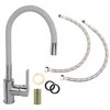 pyramis Pyramid Flessi kitchen mixer pilkas