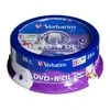 VERBATIM 25x DVD+R DL 8,5GB 8x Spindel platus spausdinimo paviršius