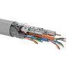 Q-Lantec Multi-Cable Q-LANTEC Multimedia 2 x U/UTP cat.5E + 2 x RG6 + 2 x FO G657A1, PVC, pilka 500m