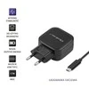 Įkroviklis - Qoltec 50188 Universalus AC/DC 17W Juodas