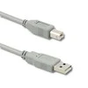 QOLTEC 50393 Qoltec kabelis USB 2.0 A tipo kištukas USB B kištukas 0,19 m