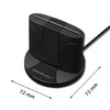QOLTEC 50632 Išmanusis Smart ID kortelių skaitytuvas SCR0632 USB tipo C