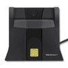 QOLTEC Smart chip ID kortelių skaitytuvas USB 2.0 Plug&Play vertikalus