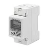 QOLTEC 50899 vienfazis elektroninis energijos suvartojimo matuoklis 230V LCD 2P DIN bėgis