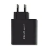 QOLTEC 51716 Įkroviklis 63W 5-20V 1.5-3A USB tipas C PD USB QC 3.0 Juodas