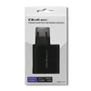QOLTEC 51716 Įkroviklis 63W 5-20V 1.5-3A USB tipas C PD USB QC 3.0 Juodas