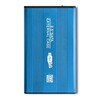 QOLTEC išorinio kietojo disko dėklas HDD/SSD 2.5" SATA3 USB 3.0 Mėlyna