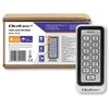 QOLTEC 52442 Kodinė spyna RHEA su RFID skaitytuvu Kodų kortelės rakto pakabukas Durų skambutis IP68 EM