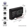 QOLTEC AGM baterija 12V 0,8Ah maks. 12A