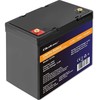 „Qoltec LiFePO4“ ličio-geležies-fosfato akumuliatorius | 12,8 V | 50 Ah | 640 Wh | BMS