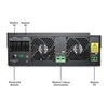 QOLTEC 53886 hibridinis saulės energijos keitiklis išjungtas iš tinklo 3,5 kW 100 A 24 V MPPT sinusas