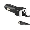 QOLTEC 50143 Automobilinis įkroviklis 12V-24V 5V/3.4A USB + mikro USB