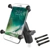 Ram Mounts Laikiklis - RAM X-Grip Didelis Su Motociklo Vairo Spaustuku
