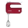 Plakiklis Bosch | Mixer | Styline MFQ40303 | Hand Mixer | 500 W | Greičių skaičius 5 | Turbo mode | Raudona