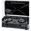 Ravanson K-02TB hob Juodas Countertop Gas 2 zone(s)