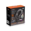 REAL-EL GDX-7780 SURROUND 7.1 žaidimams ausinės su mikrofonu ir RGB backlight, juodas