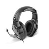 REAL-EL GDX-7780 SURROUND 7.1 žaidimams ausinės su mikrofonu ir RGB backlight, juodas