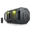 Nešiojama kolonėlė REAL-EL X-757, LED RGB, 50 W, juoda