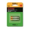 Kodak Akumulatorki Ni-MH baterie AAA, 2-pack