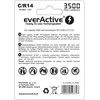 Akumuliatorius EverActive Sidabrinis Line R14/C Ni-MH 3500mAh