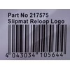 Reloop slipmat logotipas – mata do gramofonu