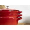Staub La Cocotte apvalus ketaus troškinimo indas -- 3 VIENŲ RINKINYS