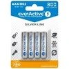 Baterija - EverActive AAA 800 Serija 1.2V Įkraunamos 4-vnt Pakuotė