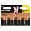 baterijos šarminės, aa, 1,5 v, "duracell", lizdinė plokštelė, 8 pakuotės, 42303, basic