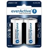 Alkaline batteries everActive Pro Alkaline LR20 D - blister card 2 pieces