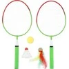 Badmintono rinkinys Nils NRZ051 Steel, 2 raketės, badmintono plunksniukai, kamuoliukai