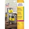Avery Zweckform Heavy Duty Atsparus vandeniui Labels 63,5 x 29,6 mm geltona (L6105-20)
