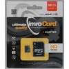IMRO atminties kortelė Micro SD 16GB 100MB/s class 10 UHS I su adapteriu SD