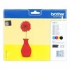 Brother LC-121 Multipack Ink Cartridge, Juodas, Cyan, Magenta, Geltona