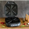 Sumuštinių keptuvas Rommelsbacher Rommelsbacher Sandwich Maker ST 1800, sandwich maker (slate)