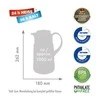 ROTPUNKT Thermos jug, 1.0 l, ristretto (juodas)