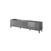 Cama Meble TV Spintelė - Abeto 200x42x52 Grafitas/Blizgus
