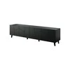 Laikiklis Cama Meble TV Spintelė - Etna 200x42x52, Juodas