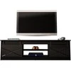 Laikiklis Cama Meble TV Spintelė - Granero 200x56,7x35 Juoda Blizgi