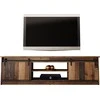 Laikiklis Cama Meble TV Spintelė - Granero 200x56.7x35 Senas Medis