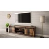 Laikiklis Cama Meble TV Spintelė - Granero 200x56.7x35 Senas Medis