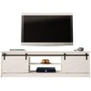 Laikiklis Cama Meble TV Spintelė - Granero 200x56,7x35 Balta/Blizgi Balta