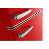 Šaldytuvas Amica Retro FK2965.3RAA (550mm x 1810mm x 615 mm, 181 l, Class A++, red color)